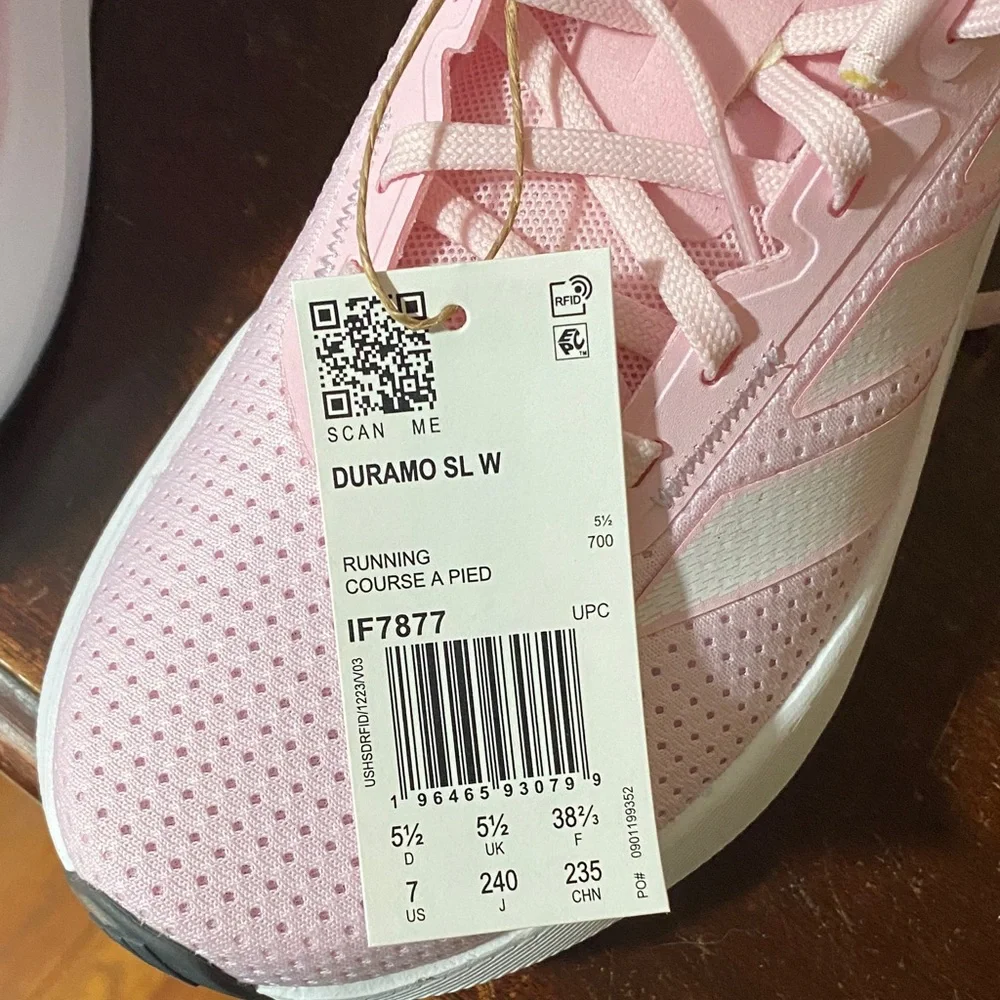 Adidas Duramo Pink Athletic Sneakers - Picture 5 of 5